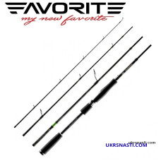 Спиннинг четырехчастный Favorite X1 Travel 764MH длина 2,29м тест 10-32гр